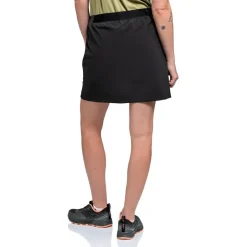 Schu00f6ffel Wanderbekleidung-Schöffel - Women's Skirt Style Blaueis - Rock Black