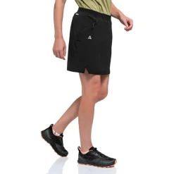 Schu00f6ffel Wanderbekleidung-Schöffel - Women's Skirt Style Blaueis - Rock Black