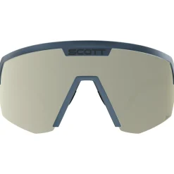 Scott - Sunglasses Sport Shield S2 - Fahrradbrille Metallic Blue / Glas: AMP White Chrome New