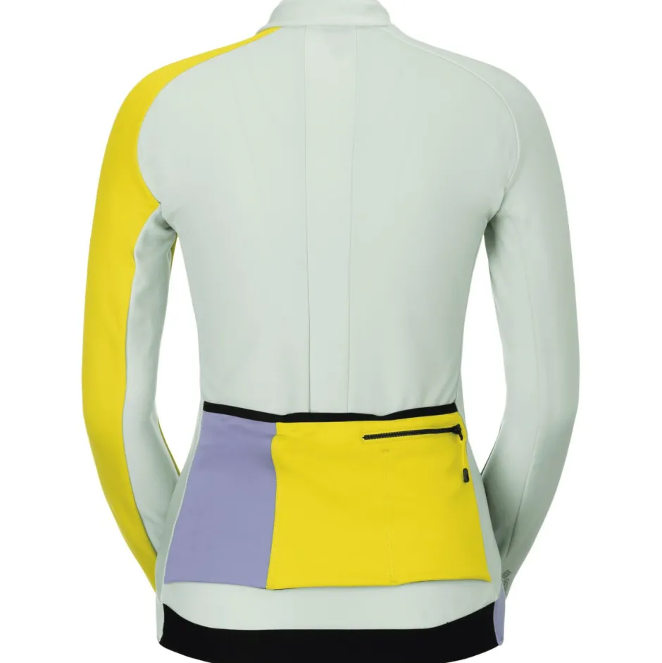 Scott Fahrradbekleidung|Radtrikots-- Women's Jacket RC Pro Warm GTX - Radtrikot Fresh Green / Heather Purple