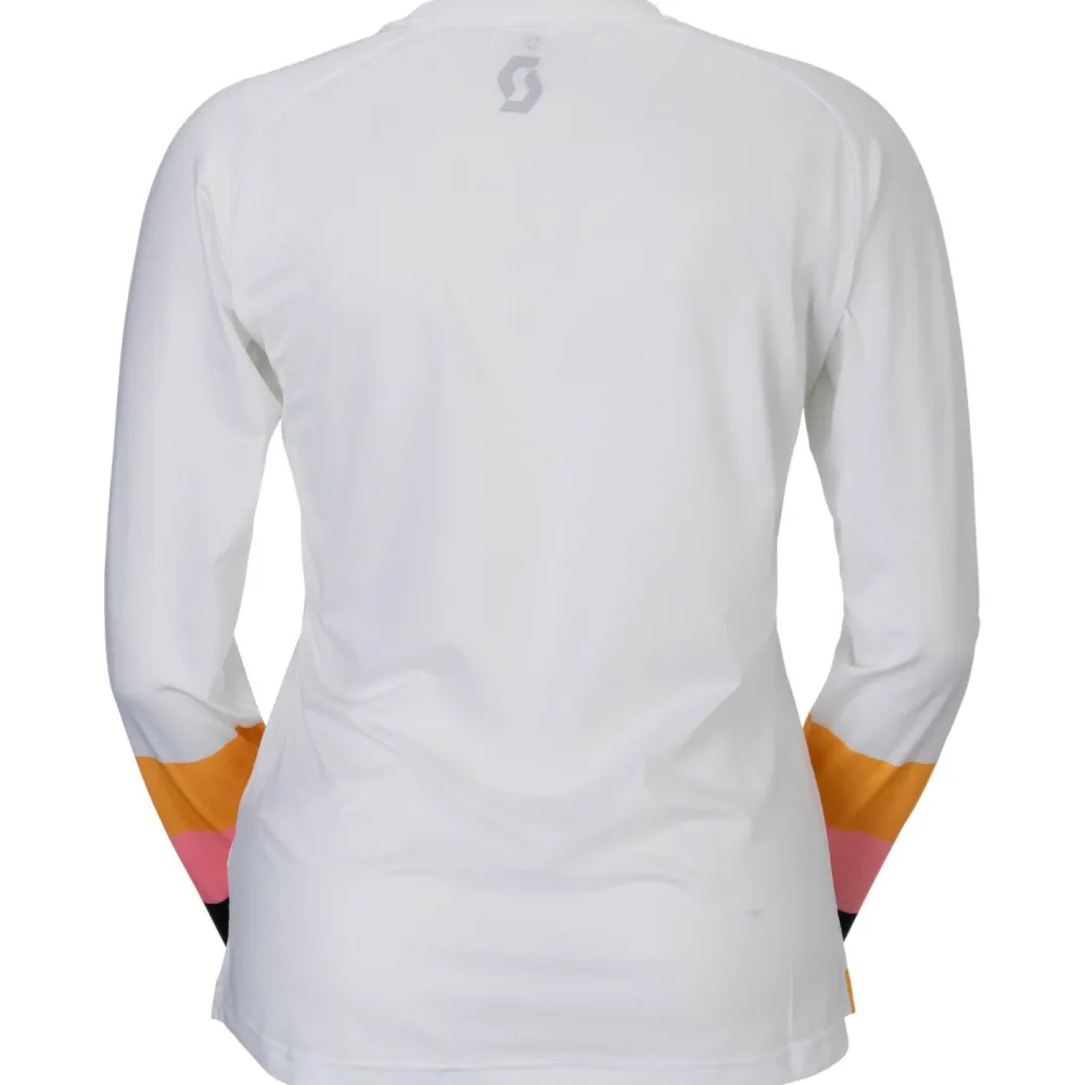Scott - Women's Tee Tuned L/S - Radtrikot White Discount