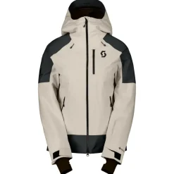 Scott Skibekleidung|Skijacken-- Women's Ultimate GTX Jacket - Skijacke Dust White / Black