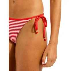 Seafolly Bademode-- Clubhouse Tie Side Rio Pant - Bikini-Bottom