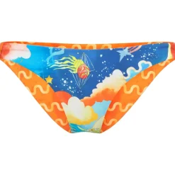 Seafolly Bademode-- Women's Aquarius Reversible High Cut Pant - Badehose Turquoise