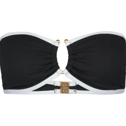 Seafolly Bademode-- Women's Beach Bound Ring Front Bandeau - Bikini-Top