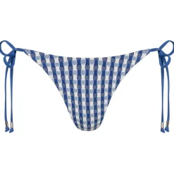 Seafolly Bademode-- Women's Bella Tie Side Rio Pant - Bikini-Bottom Ultramarine