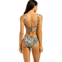 Seafolly Bademode-- Women's C Shells Ring Front Tank - Bikini-Top