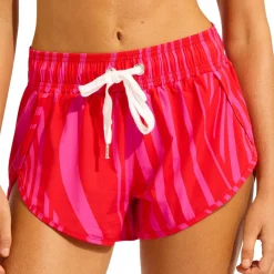 Seafolly Bademode-- Women's Coastline Boardshort - Boardshorts Flame