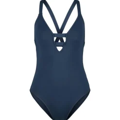 Seafolly Bademode-- Women's Collective Deep V One Piece - Badeanzug