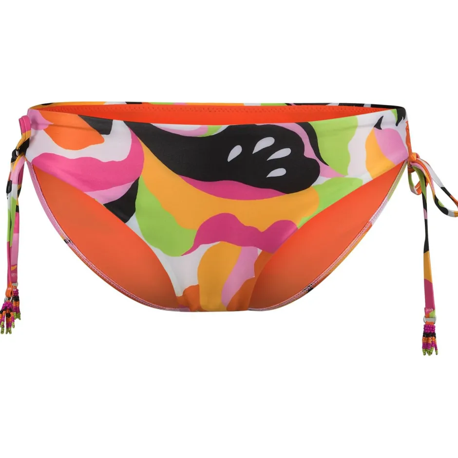 Seafolly Bademode-- Women's Rio Loop Tie Side Pant - Bikini-Bottom Hot Pink