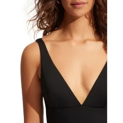 - Women's Collective V Neck One piece - Badeanzug < Seafolly New