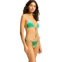 Seafolly Bademode-- Women's Spectrum Tie Side Rio Pant - Bikini-Bottom