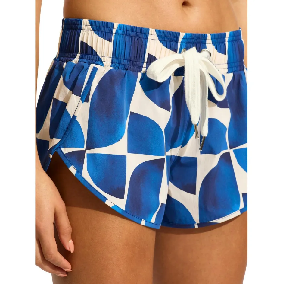 Seafolly Bademode-- Women's Sunray Boardshort - Boardshorts Ultramarine