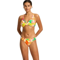 - Women's Wonderland Wrap Front F Cup - Bikini-Top < Seafolly Outlet