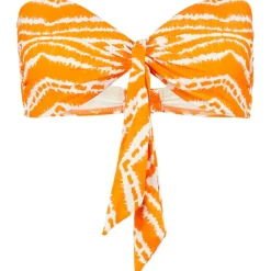 - Women's Zanzibar Twist Tie Front Bandeau - Bikini-Top < Seafolly Outlet