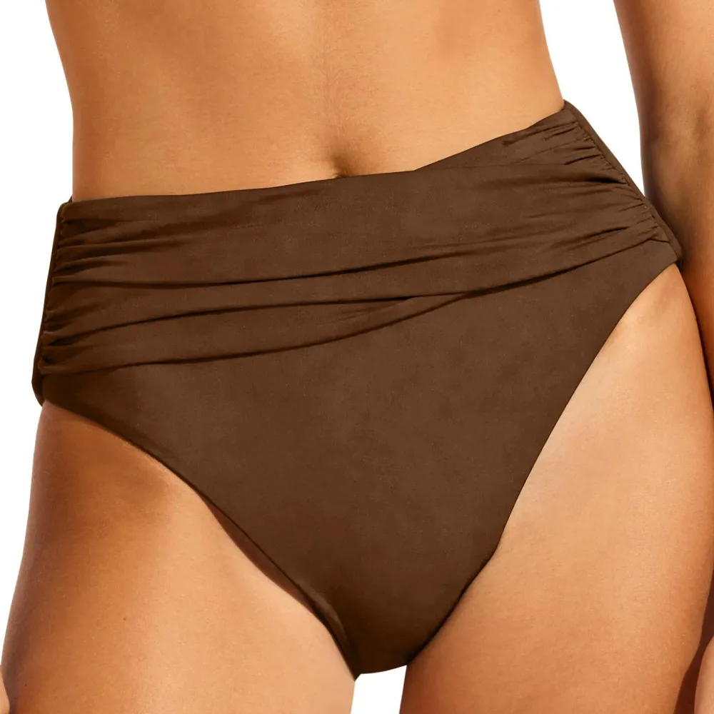 Seafolly - Women's Collective High Waist Wrap Front Pant - Bikini-Bottom Hot
