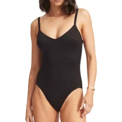 Seafolly - Women's Collective Sweetheart One Piece - Badeanzug Black Sale