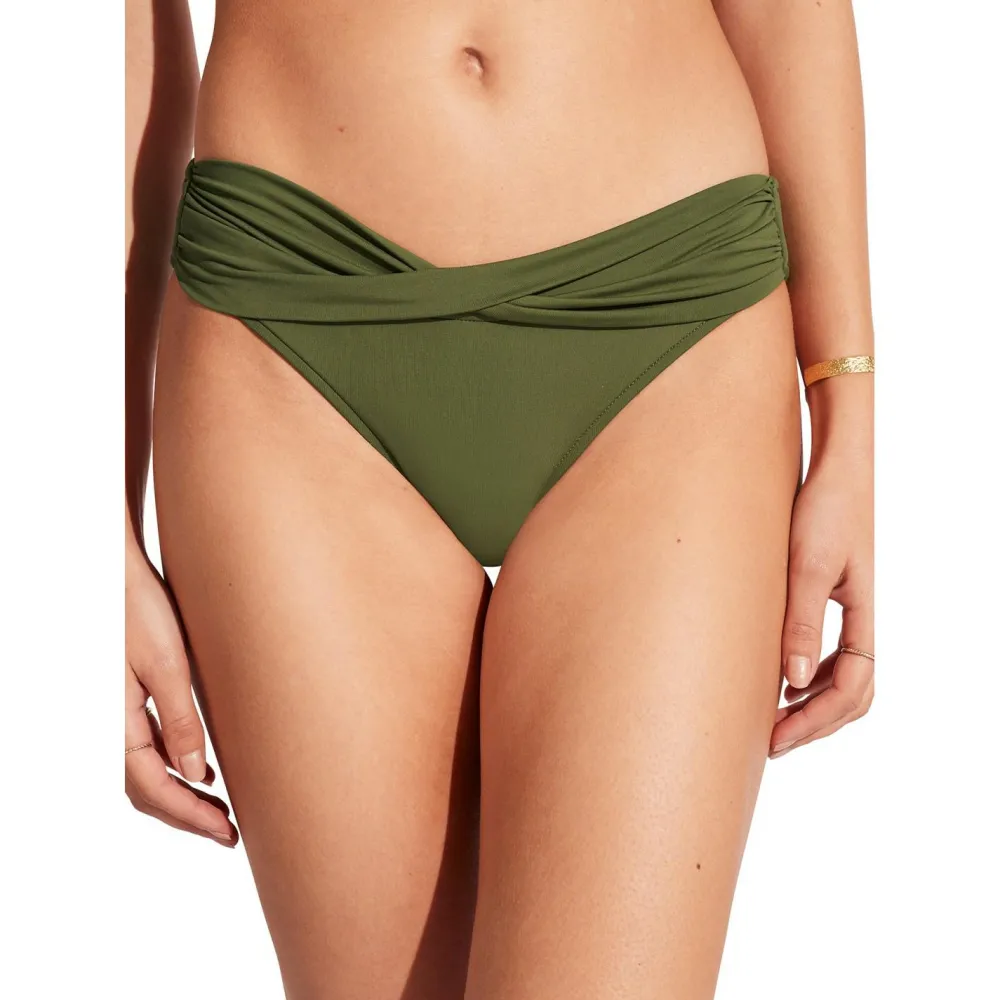 Seafolly - Women's Collective Twist Band Hipster - Bikini-Bottom Clearance