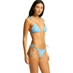 Seafolly - Women's Day Dreamer Brazillian Tie Side - Bikini-Bottom Clearance