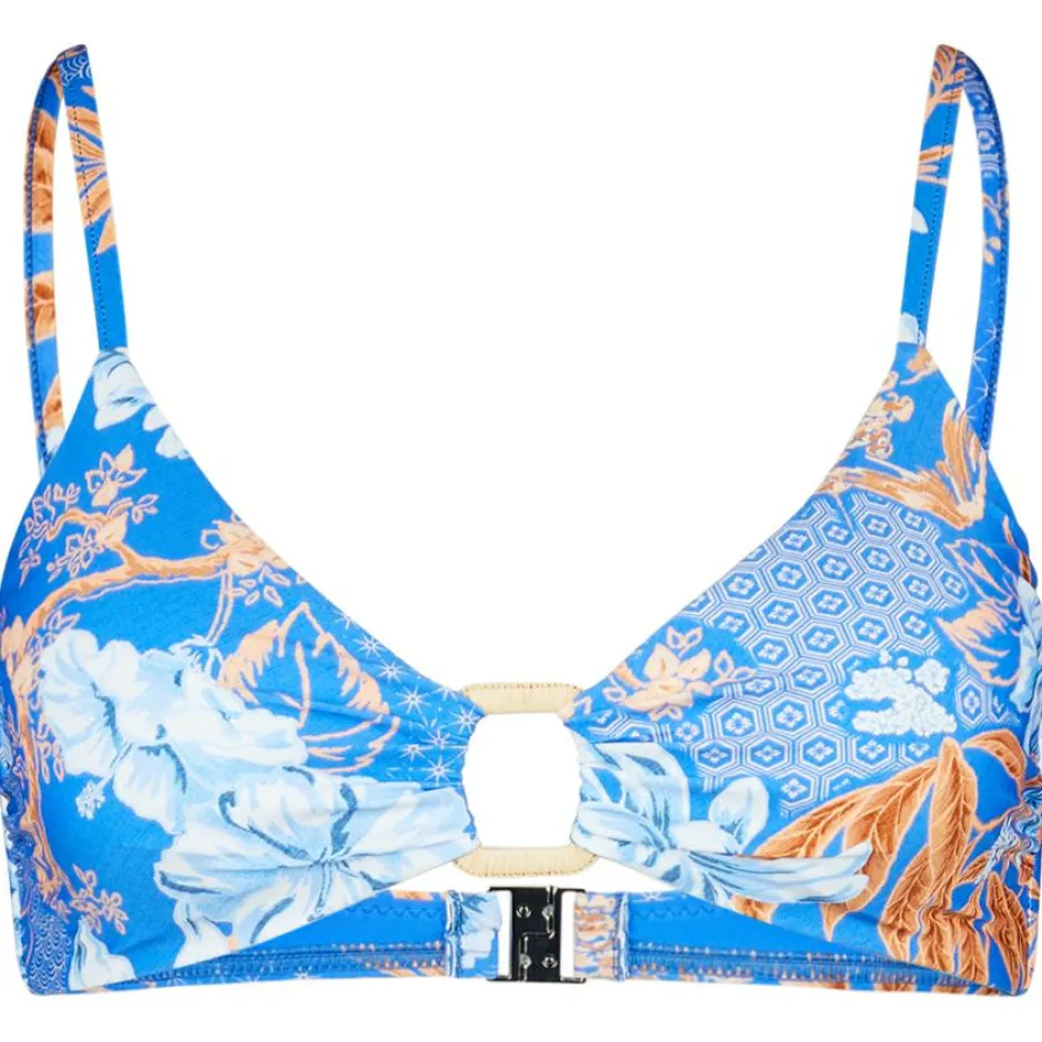 Seafolly - Women's Eden Ring Front Bralette - Bikini-Top