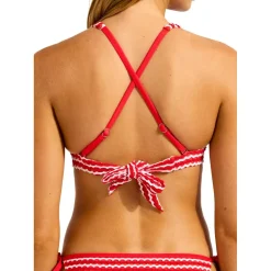 Seafolly - Women's Mesh Effect Multi Fit Longline Tri - Bikini-Top