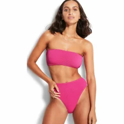 Seafolly - Women's Sea Dive High Rise Pant - Bikini-Bottom Sale