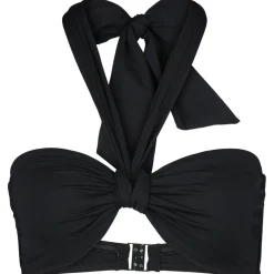 Seafolly - Women's Collective Sash Tie Front Bandeau - Bikini-Top New