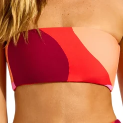 Seafolly - Women's Sorrento Reversible Tube Top - Bikini-Top