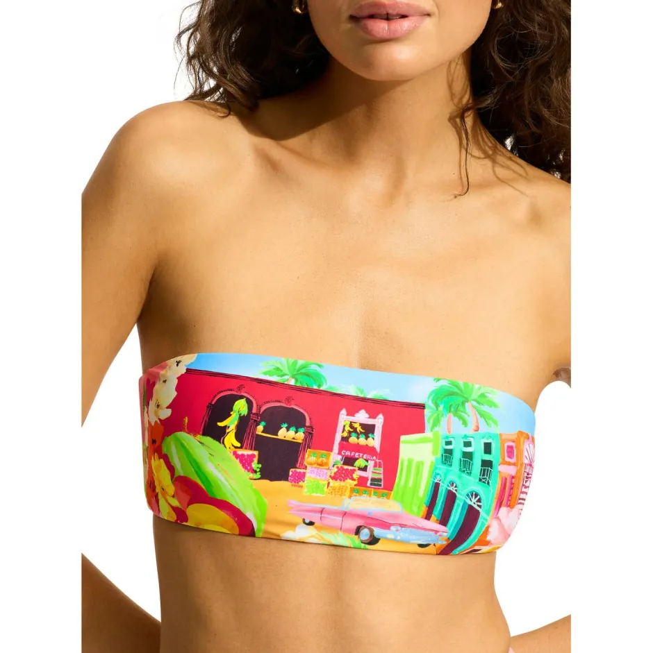 Seafolly - Women's South Pacific Bandeau - Bikini-Top
