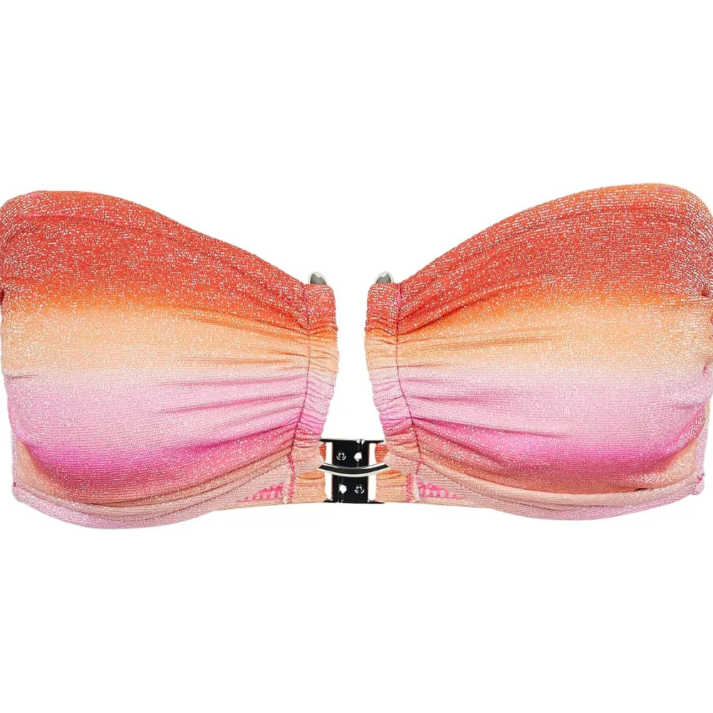 Seafolly - Women's Spectrum Trim Front Bandeau - Bikini-Top New
