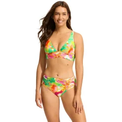 Seafolly - Women's Wonderland Longline Tri - Bikini-Top Fuchsia Rose Outlet