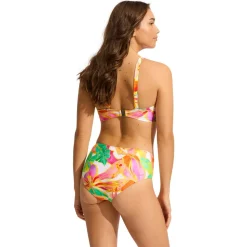 Seafolly - Women's Wonderland Longline Tri - Bikini-Top Fuchsia Rose Outlet