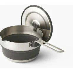 Sea to Summit - Detour Stainless Steel Collapsible Pouring Pot - Topf Beluga Black Best
