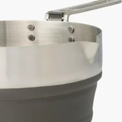 Sea to Summit - Detour Stainless Steel Collapsible Pouring Pot - Topf Beluga Black Best