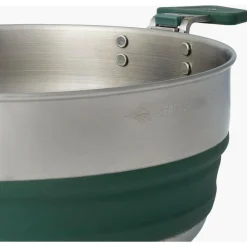 - Detour Stainless Steel Collapsible Pot - Topf < Sea to Summit Hot