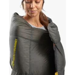 Sea to Summit Trekkingausrüstung|Daunenschlafsäcke-- Ember -1°C Down Quilt - Daunenschlafsack Beluga Black