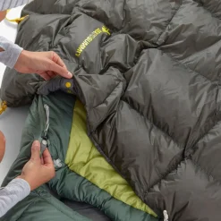 Sea to Summit Trekkingausrüstung|Daunenschlafsäcke-- Ember -1°C Down Quilt - Daunenschlafsack Beluga Black