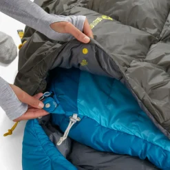 Sea to Summit Trekkingausrüstung|Daunenschlafsäcke-- Ember -1°C Down Quilt - Daunenschlafsack Beluga Black