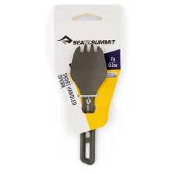 Sea to Summit - Frontier Ultralight Spork Short Handle - Besteck Aluminium Hard Anodised Grey Hot