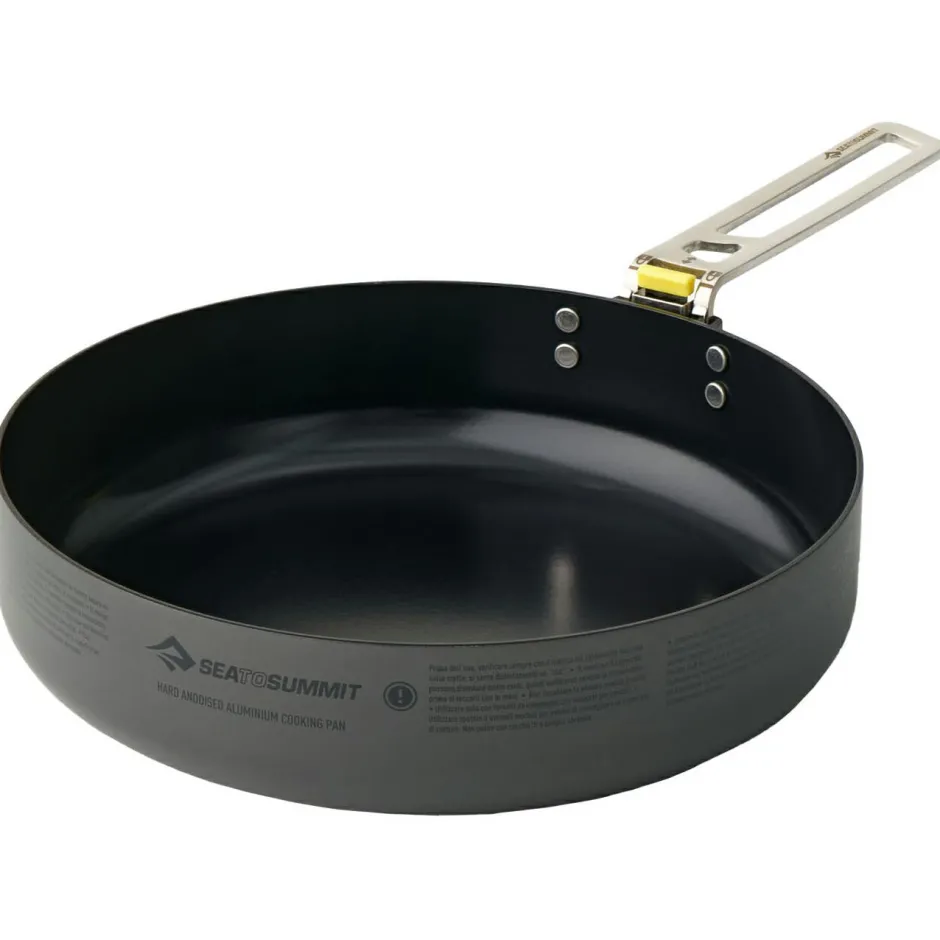 Sea to Summit Trekkingausrüstung|Outdoor-Küche-- Frontier Ultralight Pan - Pfanne Aluminium Hard Anodised Grey