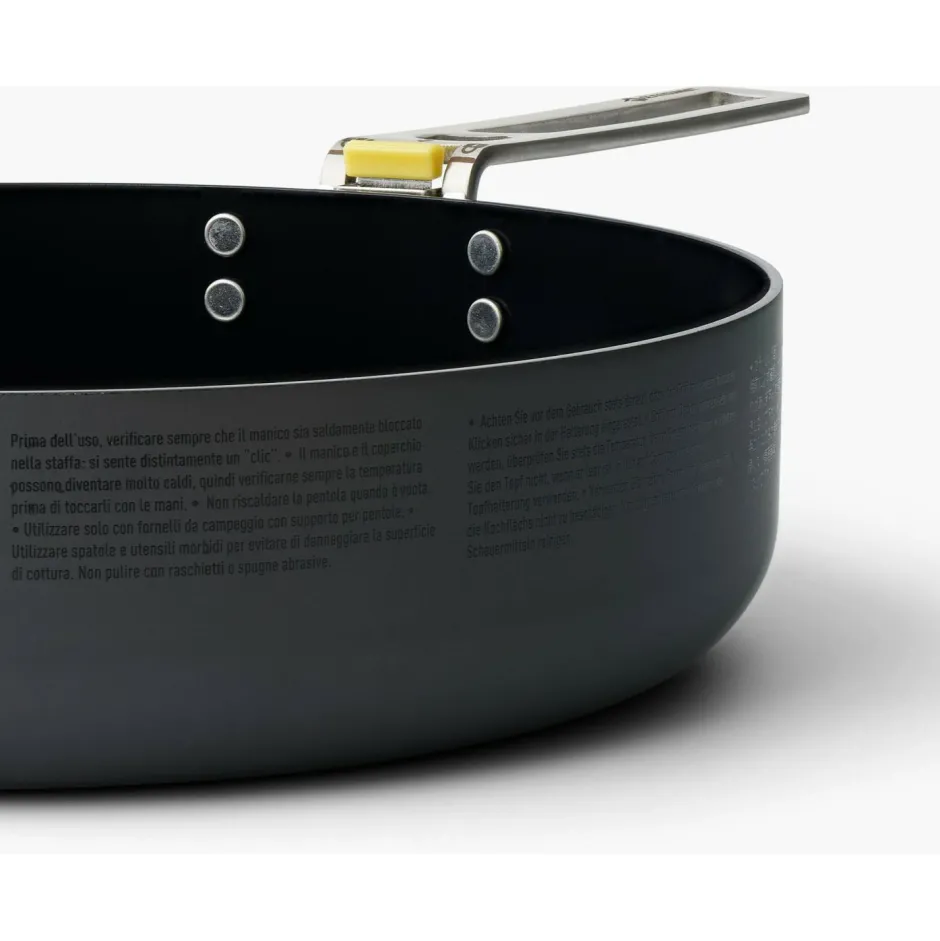 Sea to Summit Trekkingausrüstung|Outdoor-Küche-- Frontier Ultralight Pan - Pfanne Aluminium Hard Anodised Grey