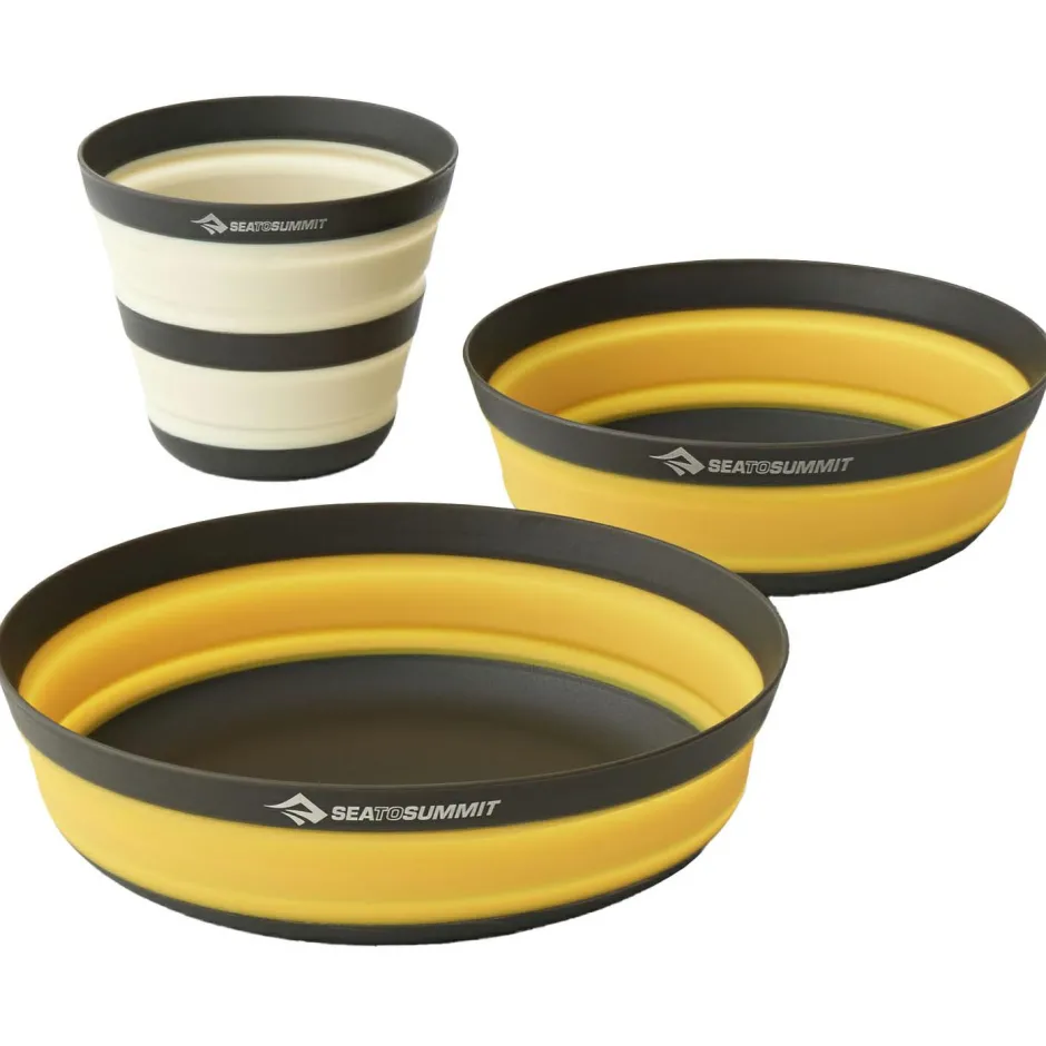 Sea to Summit Trekkingausrüstung|Outdoor-Küche-- Frontier Ultralight Collapsible Dinnerware Set - Geschirr-Set