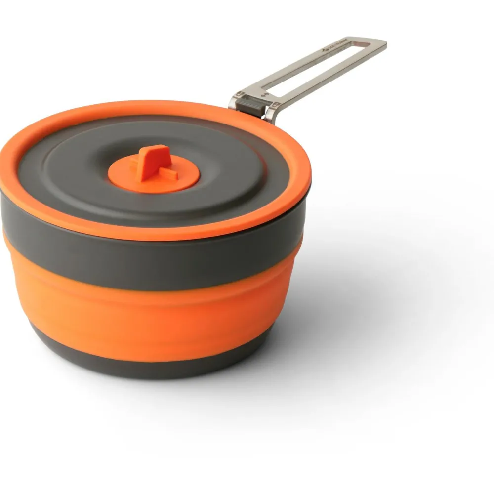 Sea to Summit - Frontier Ultralight Collapsible Pot - Topf Puffin's Bill Orange New