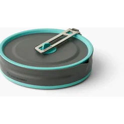 Sea to Summit Trekkingausrüstung|Outdoor-Küche-- Frontier Ultralight Collapsible Pouring Pot - Topf Aqua Sea Blue