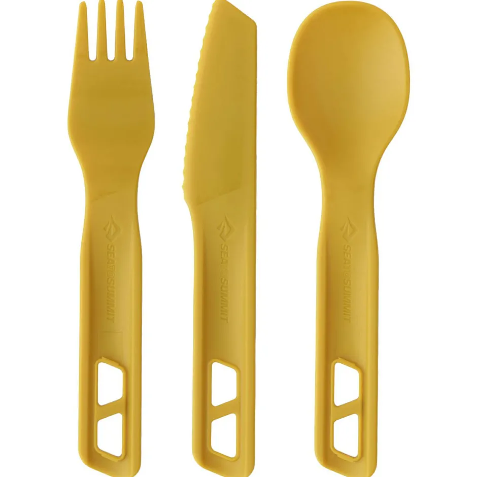 Sea to Summit Trekkingausrüstung|Outdoor-Küche-- Passage Cutlery Set (3 Piece) - Besteck-Set