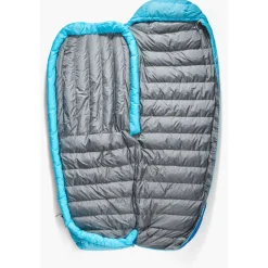 Sea to Summit Daunenschlafsäcke-- Trek -1°C Down Sleeping Bag - Daunenschlafsack Snorkel Blue