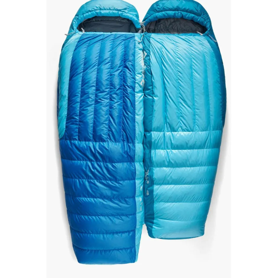 Sea to Summit Daunenschlafsäcke-- Trek -1°C Down Sleeping Bag - Daunenschlafsack Snorkel Blue