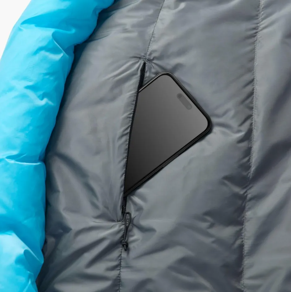 Sea to Summit Daunenschlafsäcke-- Trek -1°C Down Sleeping Bag - Daunenschlafsack Snorkel Blue