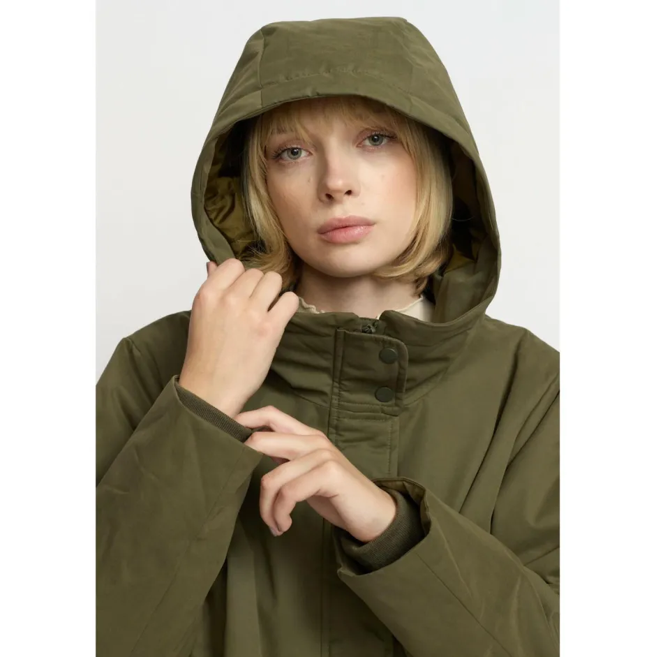 Selfhood Freizeitjacken|Alltagsbekleidung-- Women's Hooded Jacket - Mantel