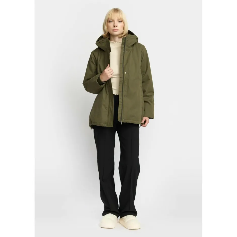 Selfhood Freizeitjacken|Alltagsbekleidung-- Women's Hooded Jacket - Mantel